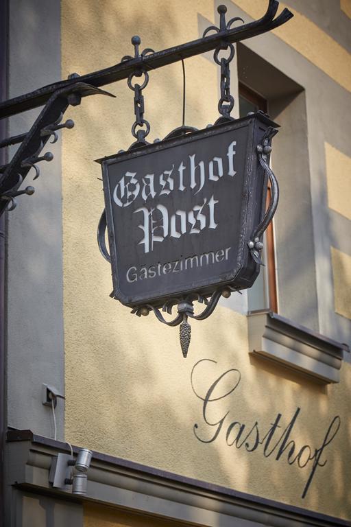 Hotel-Gasthof Die Post Brennerei Frankenhoehe Шиллингсфюрст Экстерьер фото